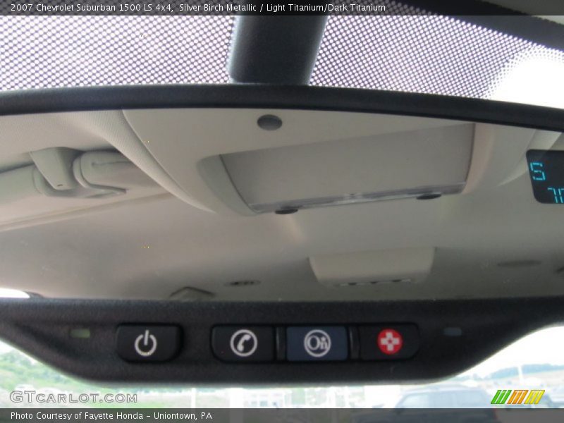 Silver Birch Metallic / Light Titanium/Dark Titanium 2007 Chevrolet Suburban 1500 LS 4x4