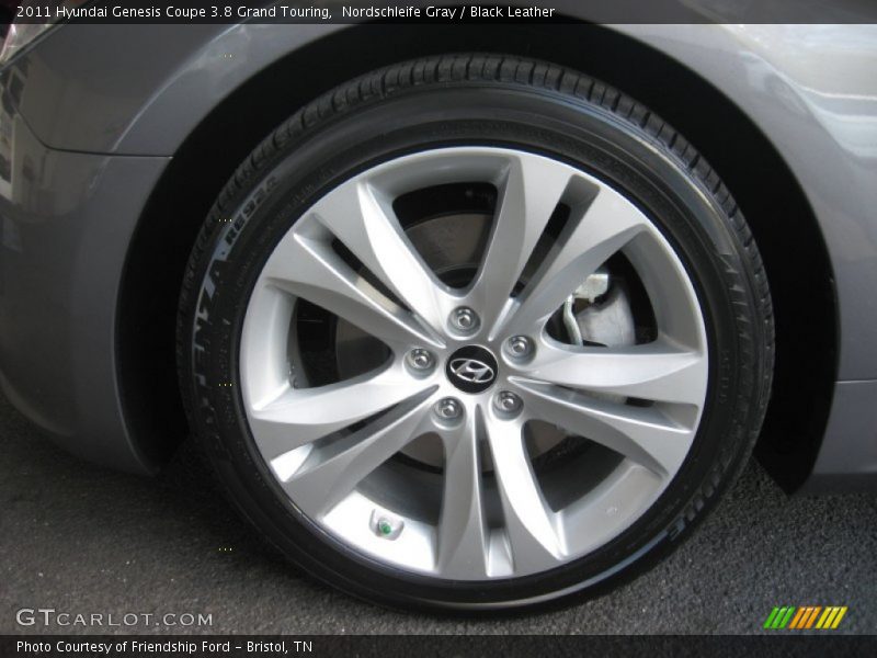  2011 Genesis Coupe 3.8 Grand Touring Wheel