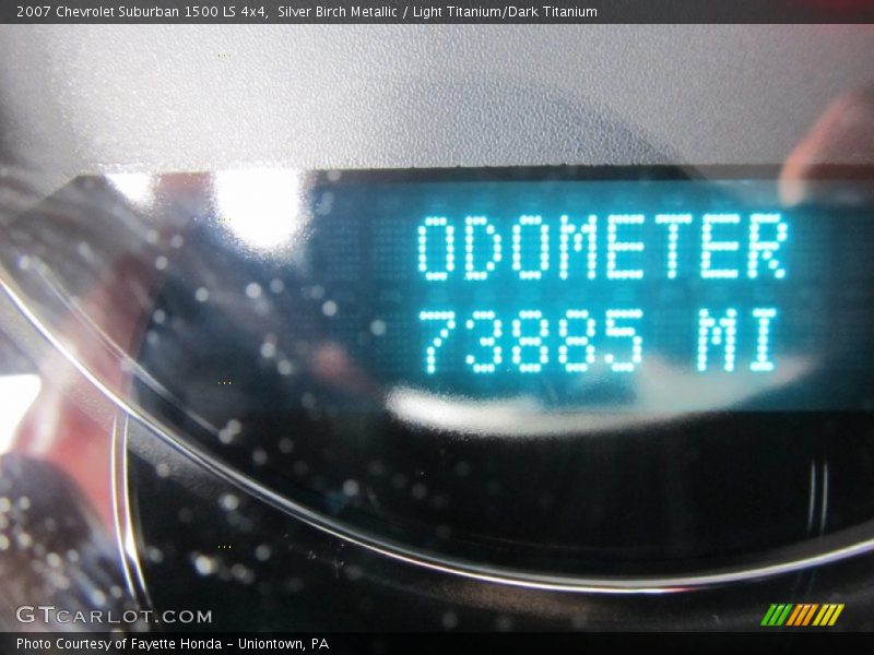 Silver Birch Metallic / Light Titanium/Dark Titanium 2007 Chevrolet Suburban 1500 LS 4x4
