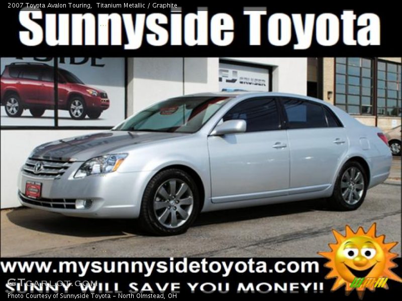 Titanium Metallic / Graphite 2007 Toyota Avalon Touring