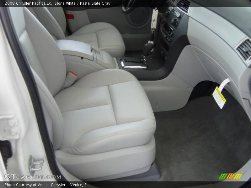 Stone White / Pastel Slate Gray 2008 Chrysler Pacifica LX