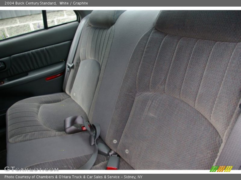 White / Graphite 2004 Buick Century Standard