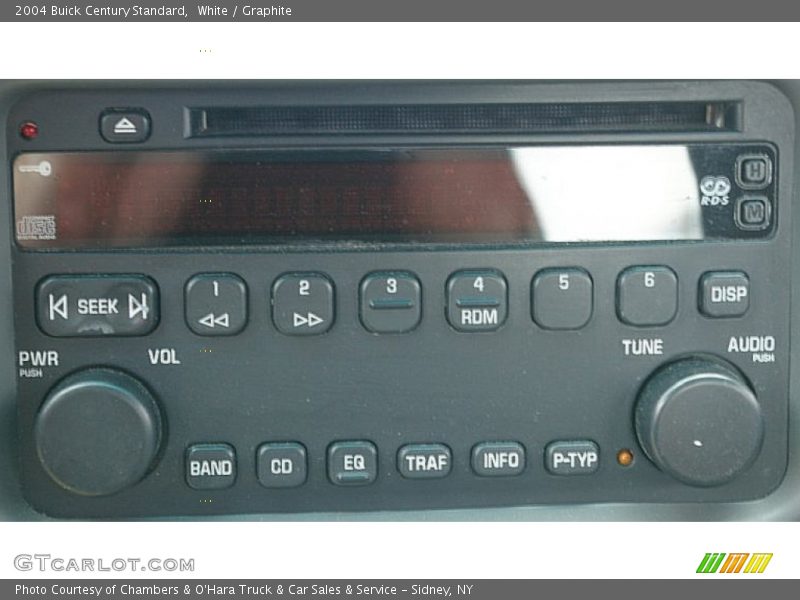 White / Graphite 2004 Buick Century Standard
