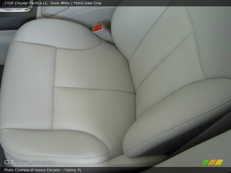 Stone White / Pastel Slate Gray 2008 Chrysler Pacifica LX