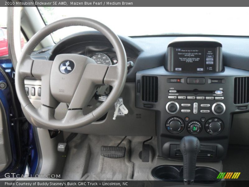 Controls of 2010 Endeavor SE AWD