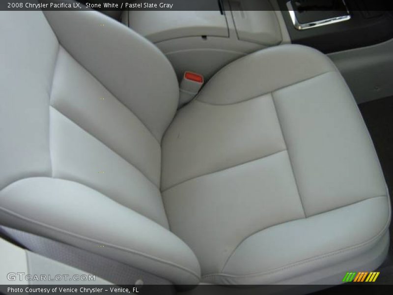 Stone White / Pastel Slate Gray 2008 Chrysler Pacifica LX