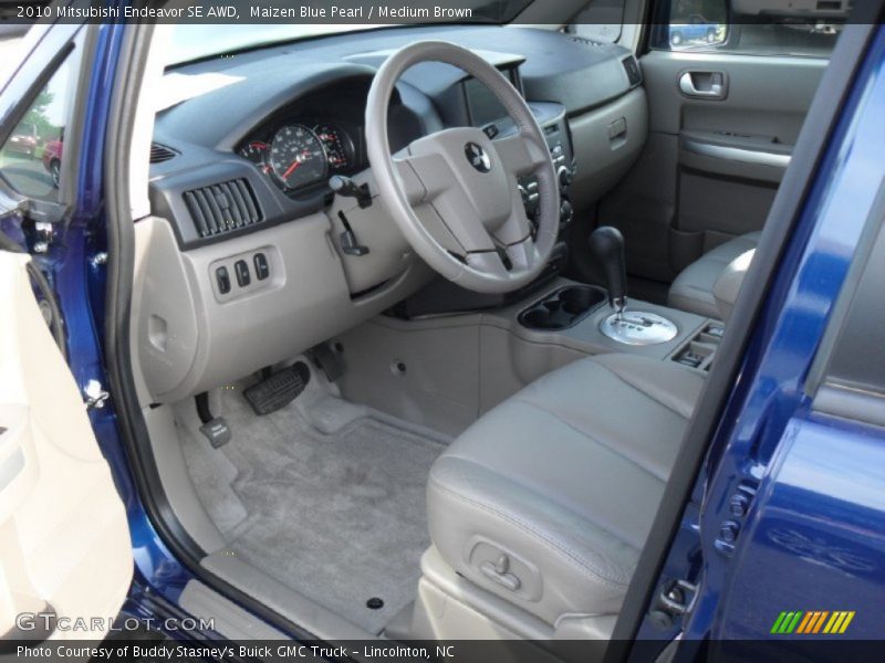  2010 Endeavor SE AWD Medium Brown Interior