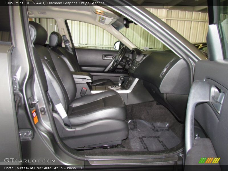 Diamond Graphite Gray / Graphite 2005 Infiniti FX 35 AWD