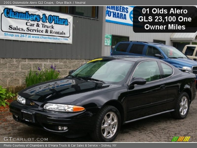 Onyx Black / Neutral 2001 Oldsmobile Alero GLS Coupe