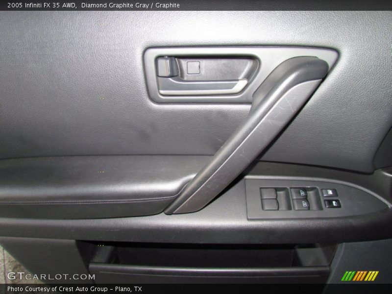 Diamond Graphite Gray / Graphite 2005 Infiniti FX 35 AWD