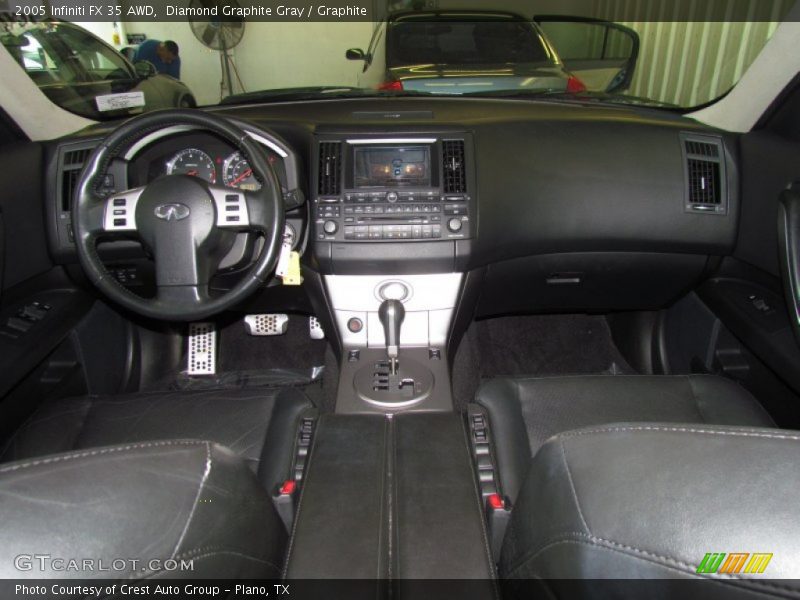 Diamond Graphite Gray / Graphite 2005 Infiniti FX 35 AWD