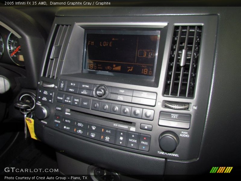 Diamond Graphite Gray / Graphite 2005 Infiniti FX 35 AWD