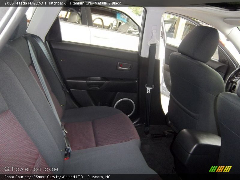 Titanium Gray Metallic / Black 2005 Mazda MAZDA3 s Hatchback