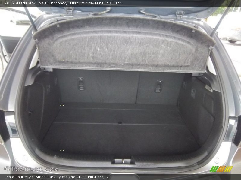 Titanium Gray Metallic / Black 2005 Mazda MAZDA3 s Hatchback