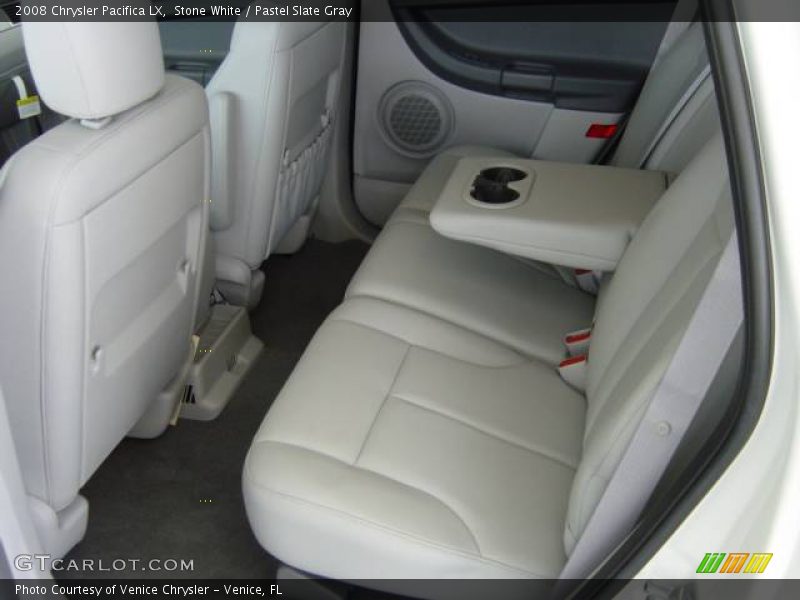 Stone White / Pastel Slate Gray 2008 Chrysler Pacifica LX
