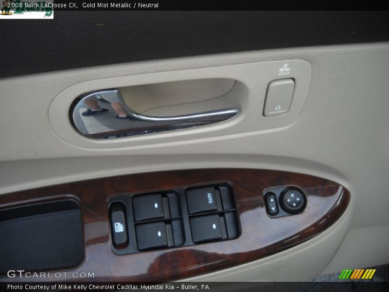 Gold Mist Metallic / Neutral 2008 Buick LaCrosse CX