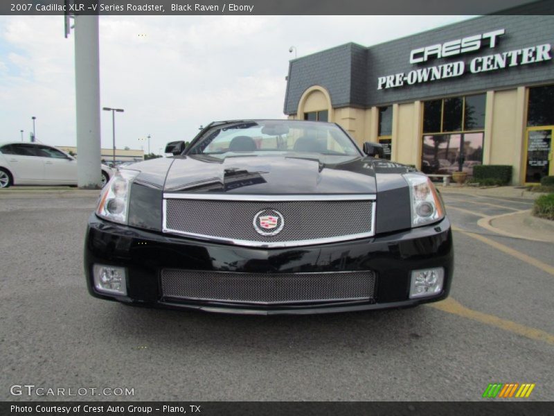 Black Raven / Ebony 2007 Cadillac XLR -V Series Roadster