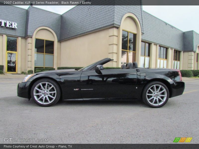  2007 XLR -V Series Roadster Black Raven
