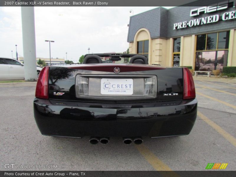 Black Raven / Ebony 2007 Cadillac XLR -V Series Roadster