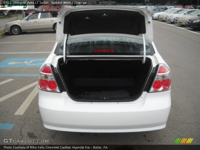 Summit White / Charcoal 2011 Chevrolet Aveo LT Sedan