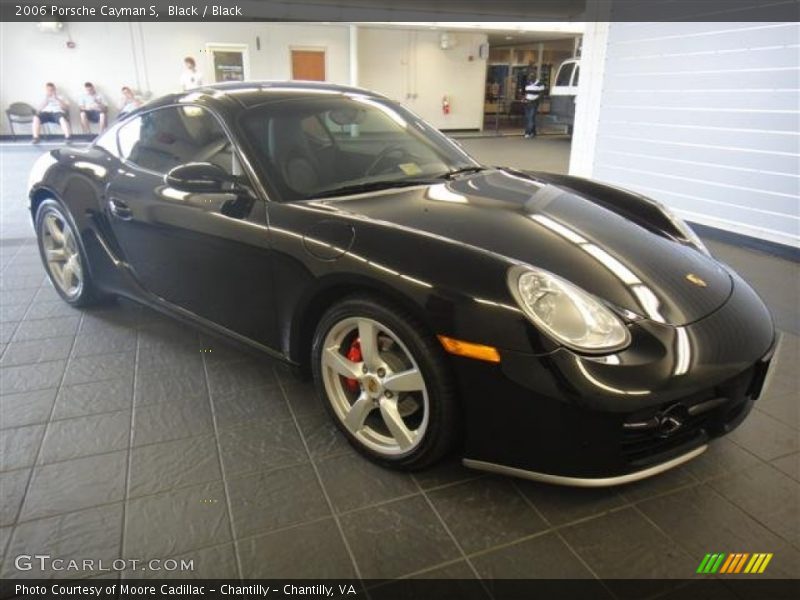 Black / Black 2006 Porsche Cayman S
