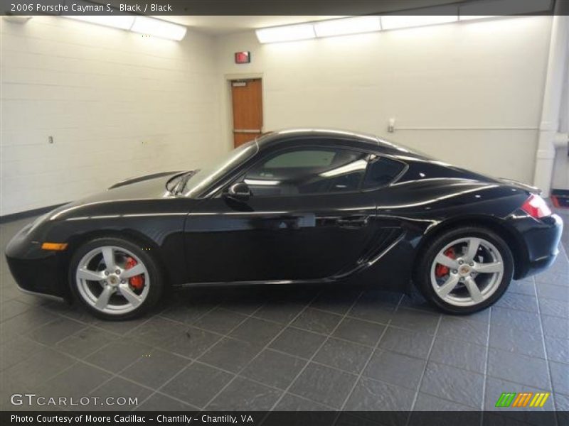 Black / Black 2006 Porsche Cayman S