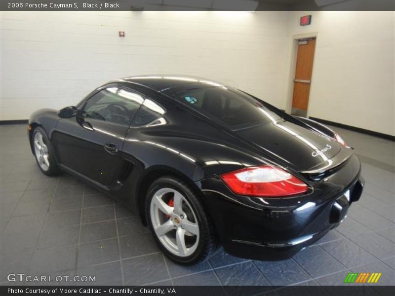 Black / Black 2006 Porsche Cayman S