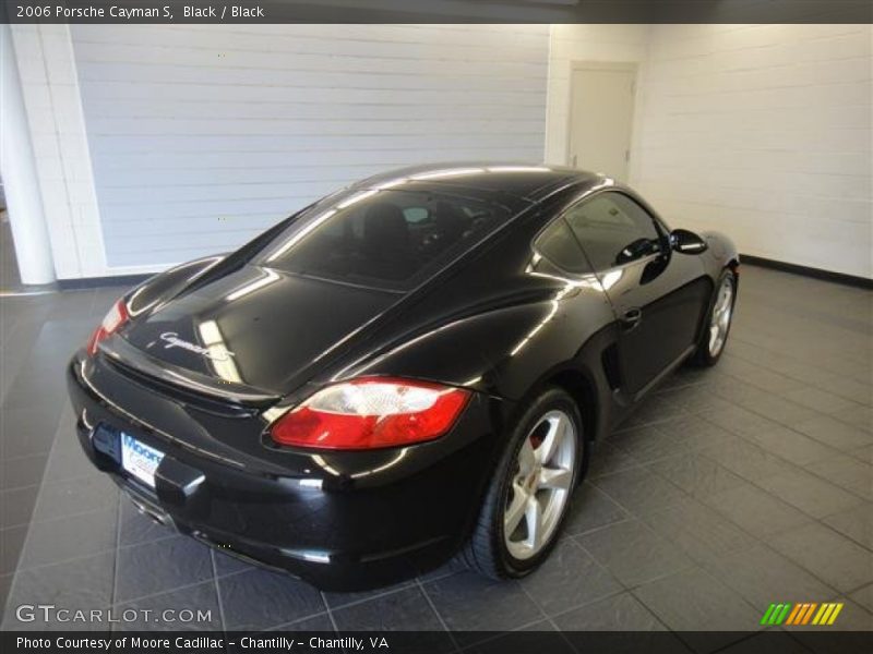 Black / Black 2006 Porsche Cayman S