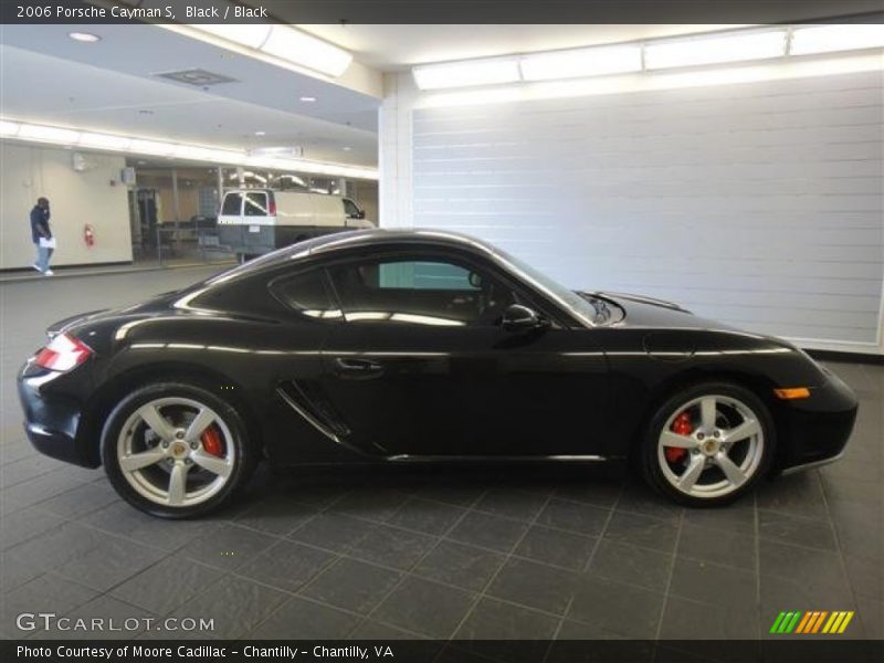 Black / Black 2006 Porsche Cayman S