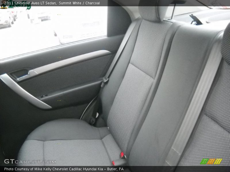 Summit White / Charcoal 2011 Chevrolet Aveo LT Sedan