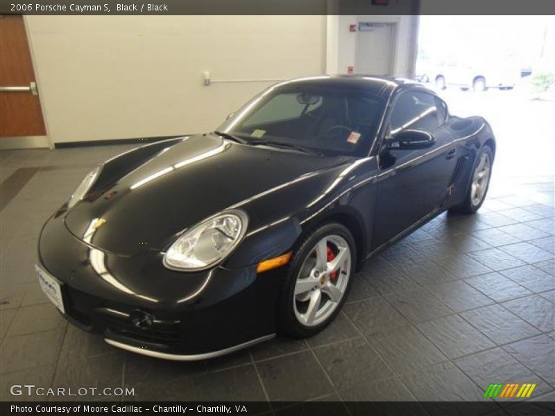 Black / Black 2006 Porsche Cayman S