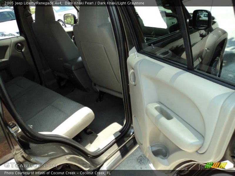 Dark Khaki Pearl / Dark Khaki/Light Graystone 2005 Jeep Liberty Renegade 4x4