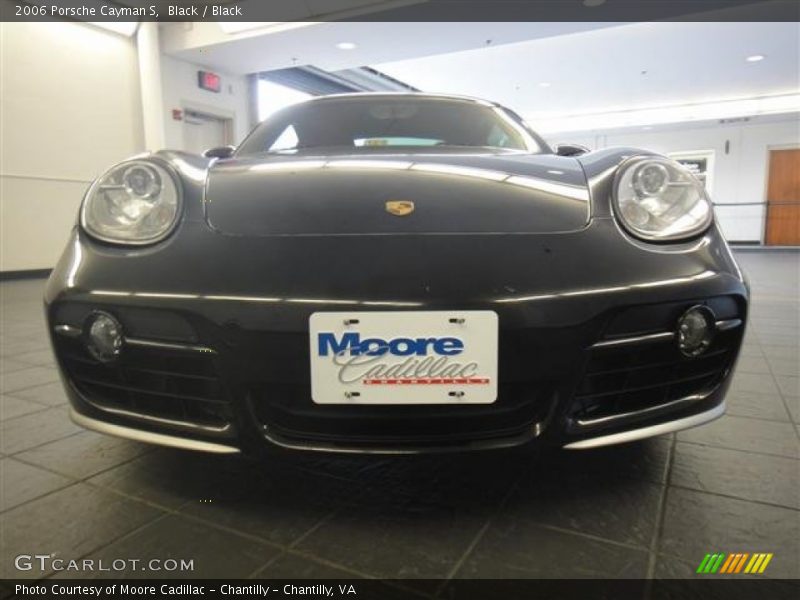 Black / Black 2006 Porsche Cayman S