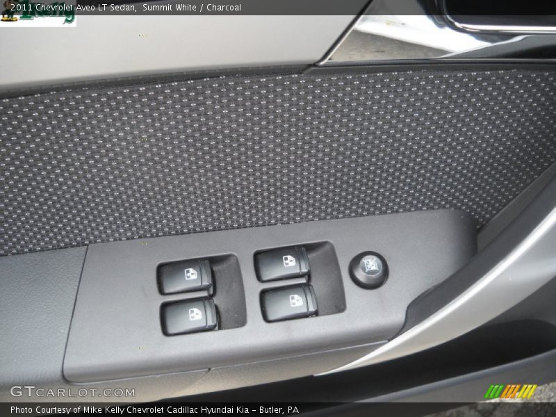 Summit White / Charcoal 2011 Chevrolet Aveo LT Sedan