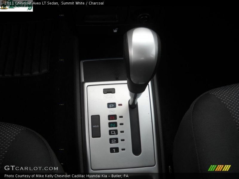 Summit White / Charcoal 2011 Chevrolet Aveo LT Sedan