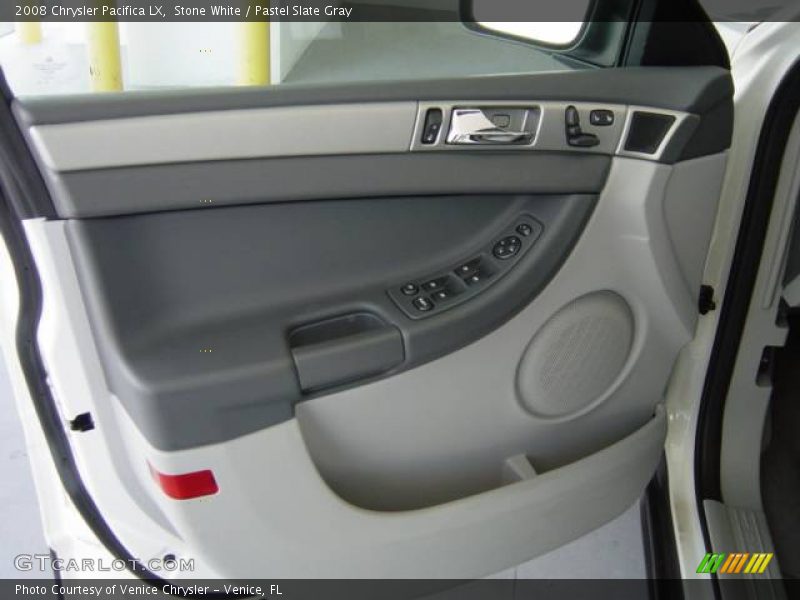 Stone White / Pastel Slate Gray 2008 Chrysler Pacifica LX