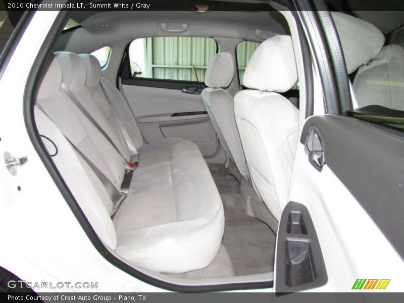 Summit White / Gray 2010 Chevrolet Impala LT