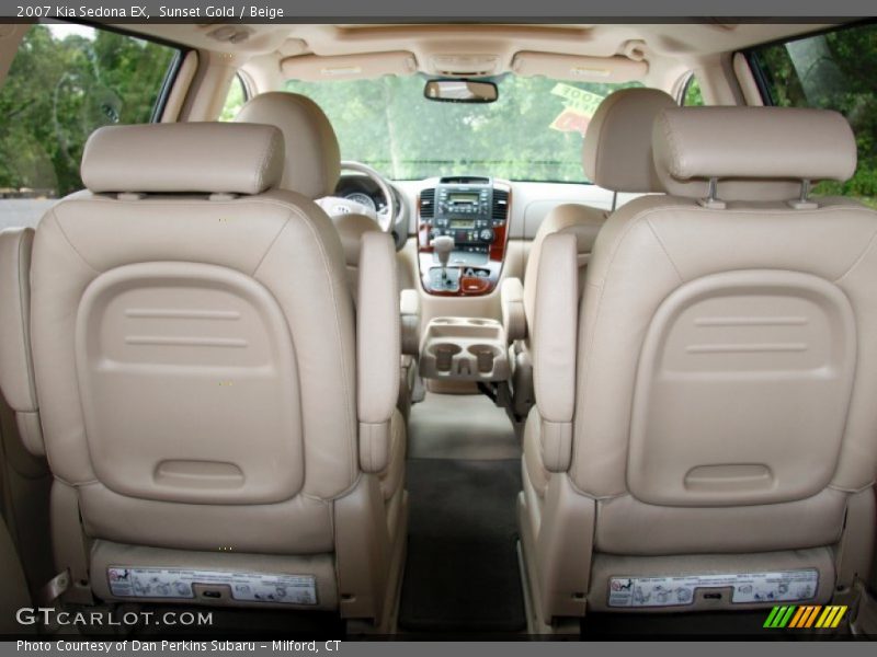 Sunset Gold / Beige 2007 Kia Sedona EX