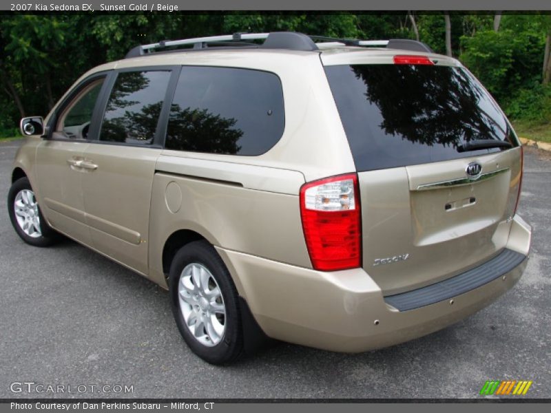 Sunset Gold / Beige 2007 Kia Sedona EX