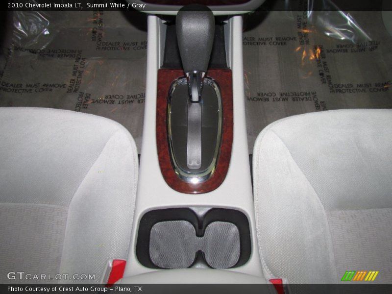 Summit White / Gray 2010 Chevrolet Impala LT