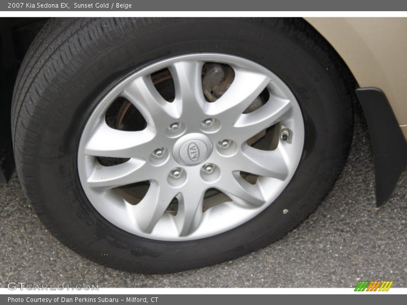 Sunset Gold / Beige 2007 Kia Sedona EX