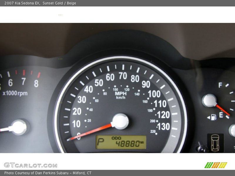 Sunset Gold / Beige 2007 Kia Sedona EX