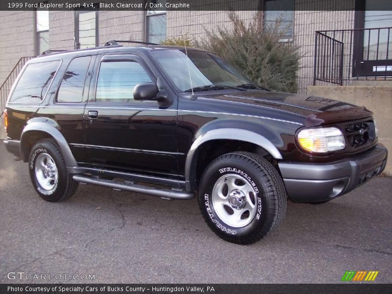 Black Clearcoat / Dark Graphite 1999 Ford Explorer Sport 4x4