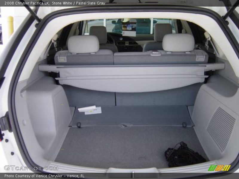 Stone White / Pastel Slate Gray 2008 Chrysler Pacifica LX