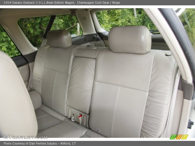 Champagne Gold Opal / Beige 2004 Subaru Outback 3.0 L.L.Bean Edition Wagon