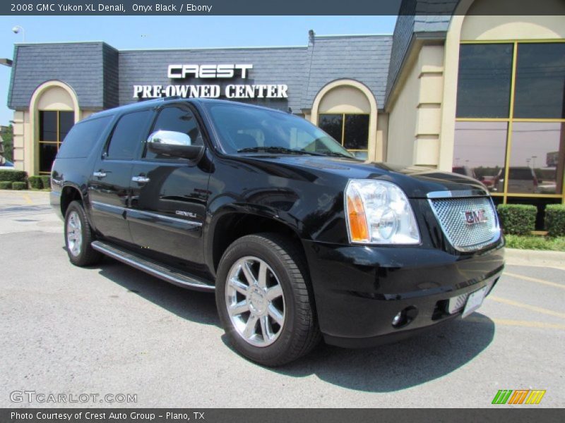 Onyx Black / Ebony 2008 GMC Yukon XL Denali