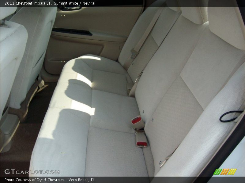 Summit White / Neutral 2011 Chevrolet Impala LT