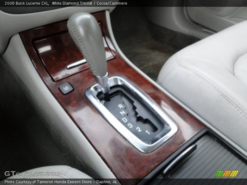 White Diamond Tricoat / Cocoa/Cashmere 2008 Buick Lucerne CXL