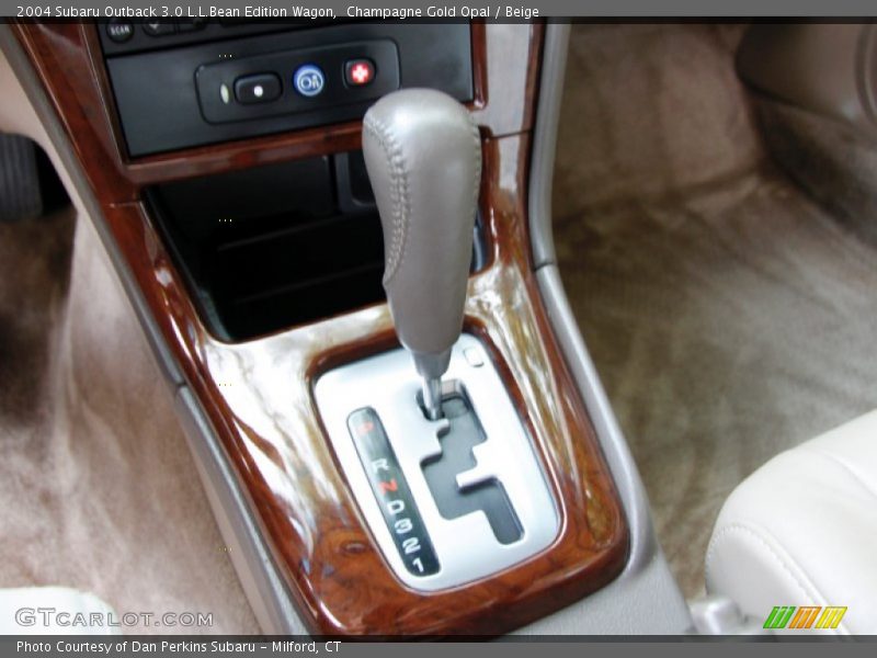 Champagne Gold Opal / Beige 2004 Subaru Outback 3.0 L.L.Bean Edition Wagon
