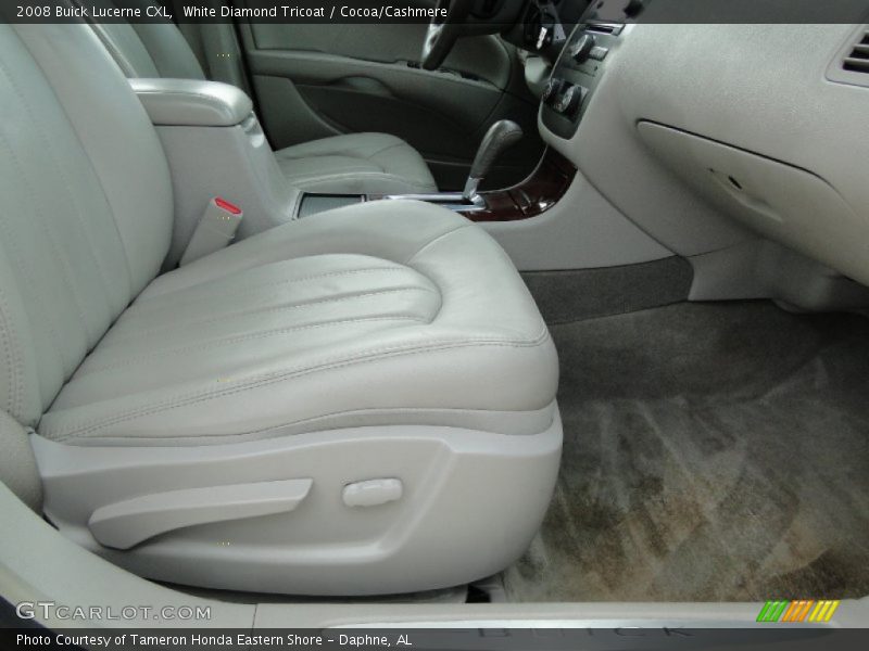 White Diamond Tricoat / Cocoa/Cashmere 2008 Buick Lucerne CXL